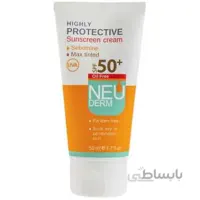 کرم ضد آفتاب فاقد چربی نئودرم مدل Highly Protective Max Tinted SPF50 حجم 50 میلی لیتر کد 544536