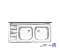 سینک ظرفشویی روکار کلاسیک ایلیااستیل کد 221