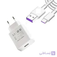 شارژر، کابل شارژ و آداپتور فست شارژ تایپ سی اصلی هواوی Huawei Nova 5T