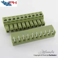 ترمینال 10 پین رایت انگل 3.81mm