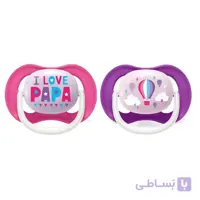 پستانک ultra air happy دو عددی 6m 18m فیلیپس اونت