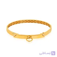 دستبند النگویی طلا طرح هرمس کد CB469