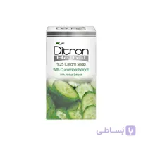 صابون کرم دار %25 و عصاره خیار دیترون ا Ditron Cream Soap 25% With Cucumber Extract