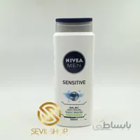شامپو سر و بدن نیوا مردانه مدل Sensitive حجم 500 میل
