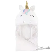 حوله کلاه دار و دورپیچ نوزاد طرح یونیکورن Hadson baby