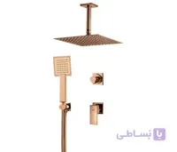 دوش توکار مدل فلت لاکچری طلایی تیپ 3 کلار (Kelar)