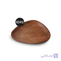 B2412 بشقاب مثلث چوبی تریتی