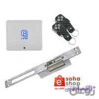 پک قفل برقی ریموتی درب واحد چوبی