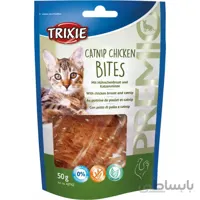 تشویقی گربه تریکسی مدل chicken fillet bites وزن 50 گرم ا Trixie chicken fillet bites