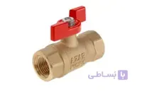 شیر گازی آذران خروسکی 1/2 اینچ سبک تعداد در کارتن 80 عدد