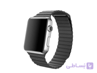 بند مدل چرمی مناسب برای اپل واچ 38/40 میلی متری ا apple watch band leather 40/38mm black