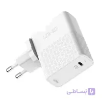 شارژر دیواری فست شارژ الدینیو مدل A1405C توان ۴۰ وات همراه کابل