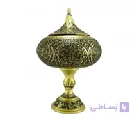 شکلات خوری قلمزنی برنجی 37 سانتی