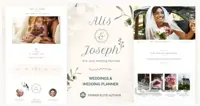 قالب وردپرس Alis Wedding