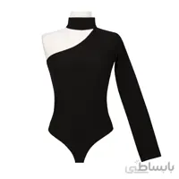 بادی مجلسی زنانه یقه گرد یک استین تیساپه 188