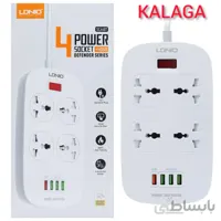 چند راهی برق و شارژر الدینیو C4407 ا LDINIO C4407 CHARGER AND ELECTRIC HUB
