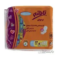 نوار بهداشتی بالدار تافته مدل Teen بسته 7 عددی