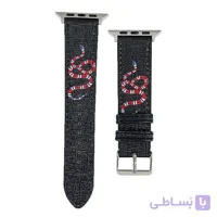 بند چرمی گوچی GUCCI اپل واچ 49