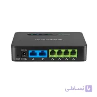 مبدل تلفن آی پی به آنالوگ (FXS) گرنداستریم Grandstream HT814 ا Grandstream HT814 IP to Analog (FXS) Telephone Converter