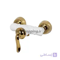 توالت دانوب سفید طلایی کسری
