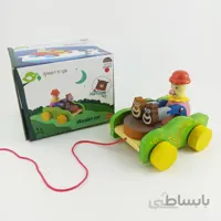 اسباب بازی طبل زن چوبی آدمک