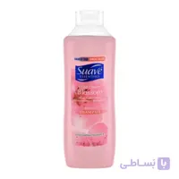شامپو خانواده سواو رایحه شکوفه ( گل – همراه با ویتامین E و عصاره گیلاس ) ۸۸۷ میل – Suave Family shampoo Wild Cherry Blossom