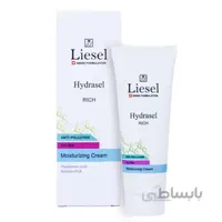 کرم مرطوب کننده و آبرسان لایسل مدل ریچ هیدراسل مناسب پوست خشک ا Liesel Moisturizing Cream Model Hydrasel Rich For Dry Skin 50 Ml