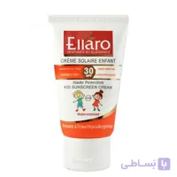 کرم ضد آفتاب کودک SPF30 الارو Ellaro ا برند :