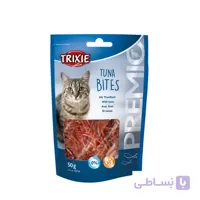 تشویقی گربه تریکسی مدل Tuna Bites وزن ۵۰ گرم