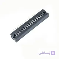 دیل سوکت مشکی باریک 34 پین 2.54میلی متر