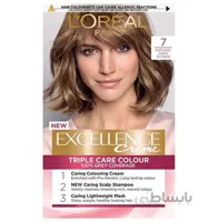 کیت رنگ مو اکسلانس لورآل شماره ۷ / Loreal Excellence Cream Hair Color