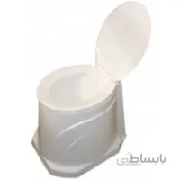 توالت فرنگی پلاستیکی دور پوشیده