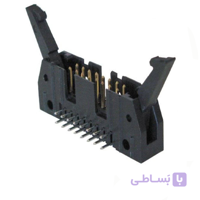 باکس هدرقفل دار 16 پین نری رایت انگل PHL (2.54میلی متر)