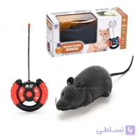 اسباب بازی موش کنترلی اسباب بازی حیوانات با فرمان کنترلی بی سیم مدل remote control mouse 2016 خال خال پلنگی ا remote control mouse 2016