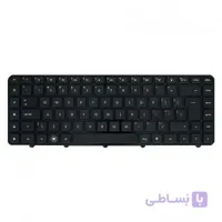 کیبورد لپ تاپ اچ پی DV6-3000 مشکی-با فریم HP Pavilion DV6-3000 Laptop Keyboard