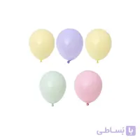بادکنک لاتکس پاستیلی مدل STLB186