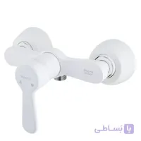 شیر توالت کسری مدل ادموند سفید