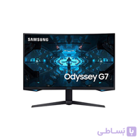 مانیتور گیمینگ سامسونگ مدل Odyssey G7 LC32G75TQSMXZN سایز 32 اینچ