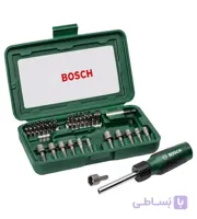 ست سرپیچ گوشتی و سربکس ۴۶ پارچه بوش