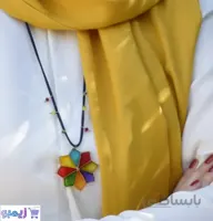 گردنبند طرح رنگی