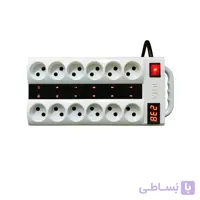 چند راهی برق بی سیم ایلیا مدل 12CH