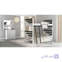 تخت خواب دو طبقه رادو