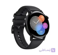 ساعت هوشمند هوآوی WATCH GT 3 42mm Active Edition با بدنه و بند سیلیکونی مشکی ا Huawei WATCH GT 3 42mm Active Edition with Black Fluoroelastomer Strap