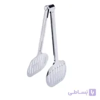 انبر گریل برگر پهن استیل