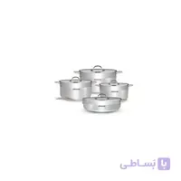 سری قابلمه ۸ پارچه استیل عرشیا مدل SS064-2156