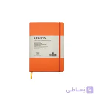 دفتر یوروپن مدل NOTEBOOK MEDIUM نارنجی