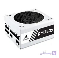 منبع تغذیه کامپیوتر 750 وات کورسیر سری RMX مدل Corsair RM750X-NA 80+ GOLD