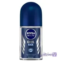 رول ضد تعریق مردانه نیوآ مدل Cool Kick حجم 50 میلی لیتر ا Nivea Cool Kick For Men Roll-On Deodorant 50ml کد 409329