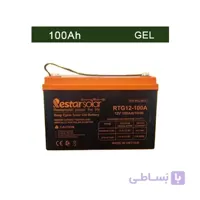 باتری 100 آمپرساعت دیپ سایکل ژل، 12 ولت Restar solar مدل RTG12-100A