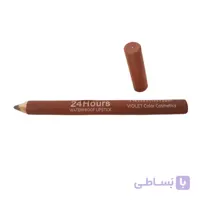 رژ لب مدادی 24 ساعته ویولت گلبهی کمرنگ